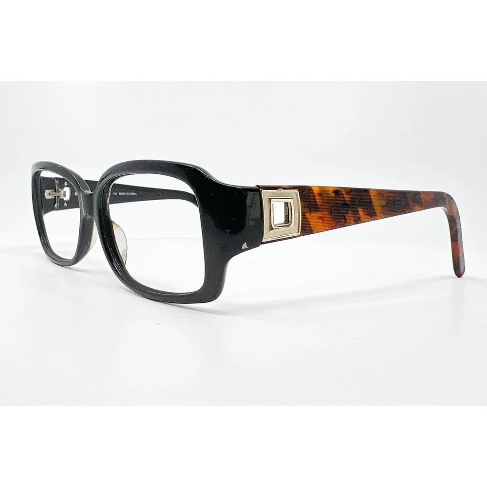 Kirkland Signature Eyeglass Frames Womens Black Tortoise KS Calabria 57-15-130